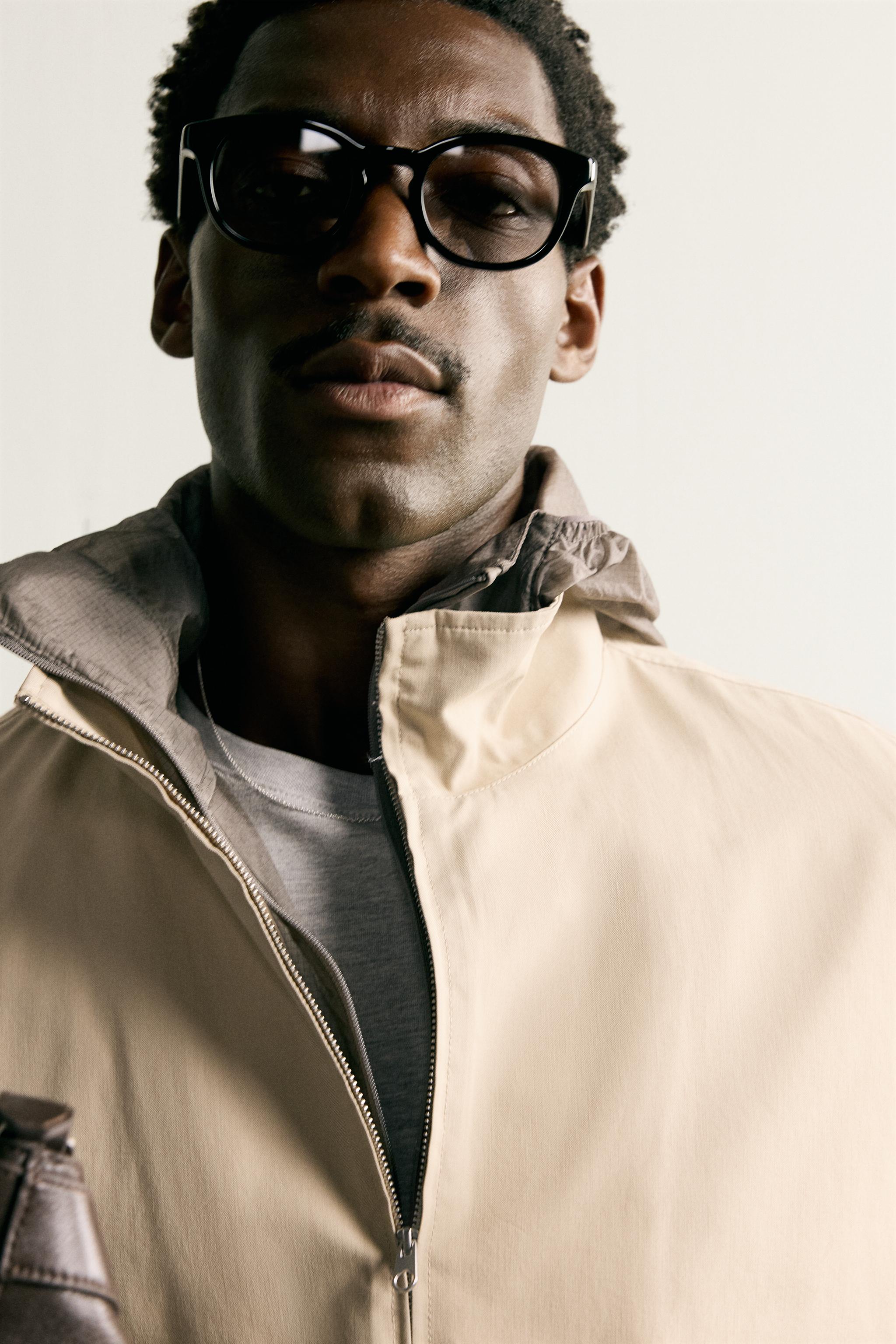 BLOUSON REGULAR FIT COTON - LYOCELL